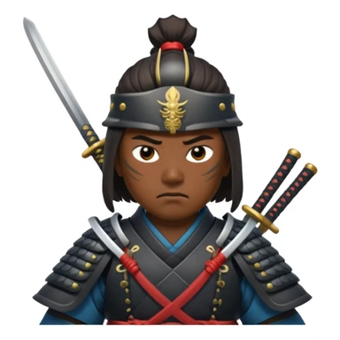 guerrero samurai sticker