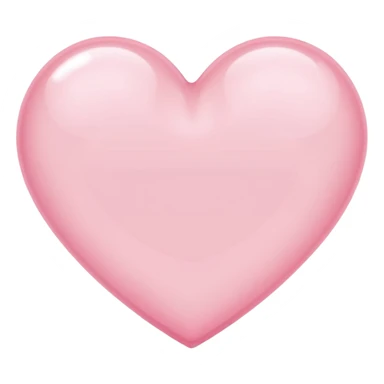 Light pink hearts sticker