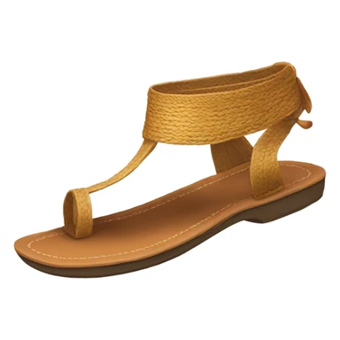 Flying chappal  sticker