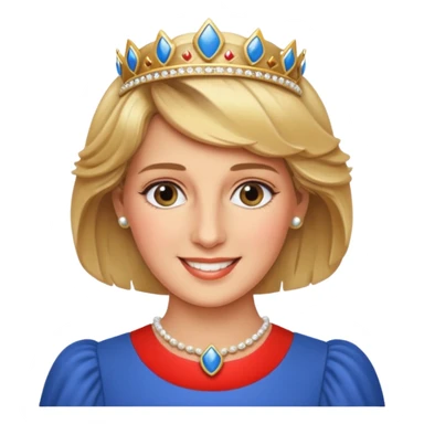 content face typing, Princess diana sticker