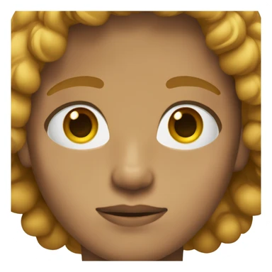 Adolescente castaño pelo corto ojos verdes sticker