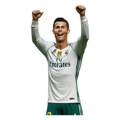 Cristiano ronaldo do him celebration sticker