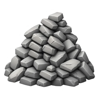 create a dnd style rubble.png using 48x48 pixels size sticker