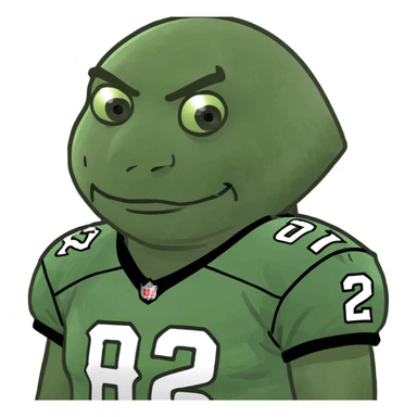 Girly fantasy football  sticker