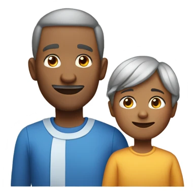 Mother is 64 Years Old and her Son is 37 Years Old sticker