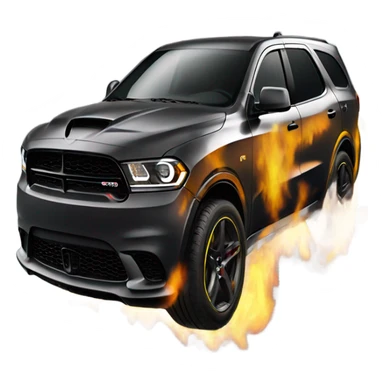Dodge Durango srt 2024 black sticker