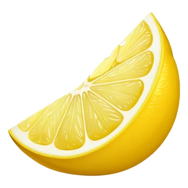 lemon wedge
 sticker