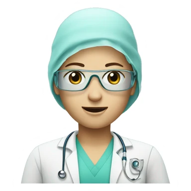 Screen with AI Assistant for Surgery sticker