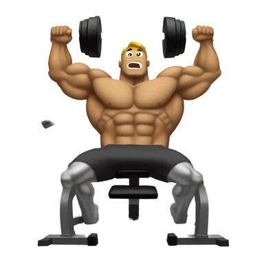 gym chest press machine sticker