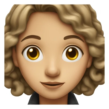 A girl who looks like Sherlock Holmes  sticker