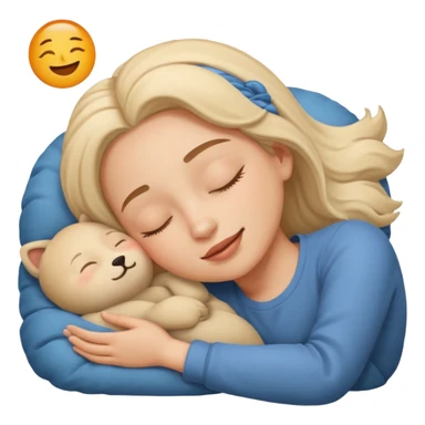 joyful sleep sticker