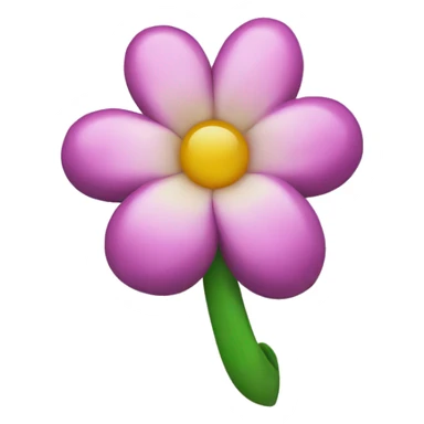Flower claw Clip sticker