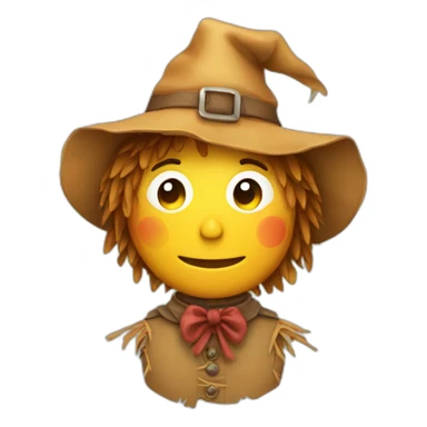 Cute Scarecrow sticker