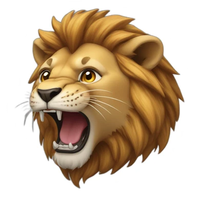 lion's roar sticker