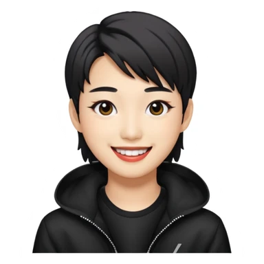 Une star de k pop sticker