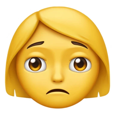 DISSAPOINTED IMOJI sticker