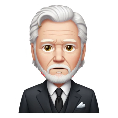 President Snow from the Sonic the The Hunger Games sticker