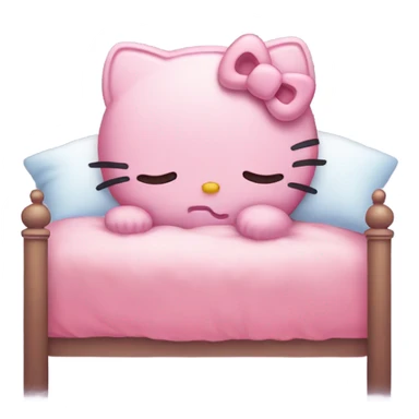 hello kitty dreaming ZZZ sticker