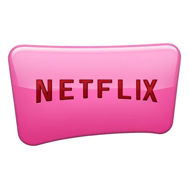 Pink Netflix  sticker