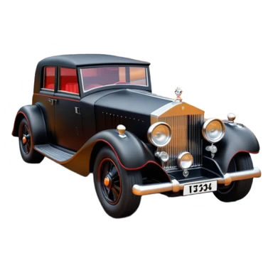    Hot wheels Darth Vader themed 1934 Rolls Royce scary Halloween monster rc car racing dark country road  sticker