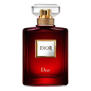 Dark red Dior parfum  sticker