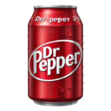 Dr pepper can icon sticker