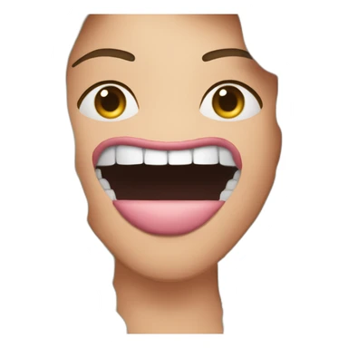 Imaginez un émoticône qui représente la surprise totale - une personne avec la main sur la tête, les yeux grands ouverts et la bouche légèrement ouverte ! sticker