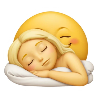 emoji sleeping and dreaminh sticker