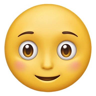 Emoji giving side eye sticker