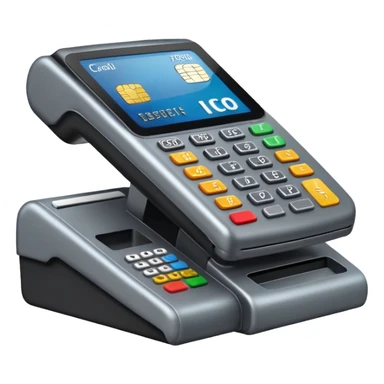 credit card at a point of sale sticker