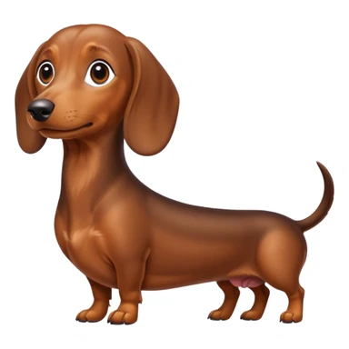 Perro salchicha sticker