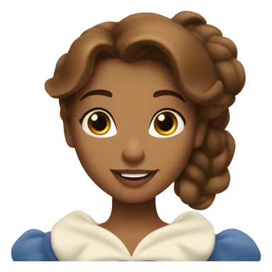 beauty and the beast belle sticker