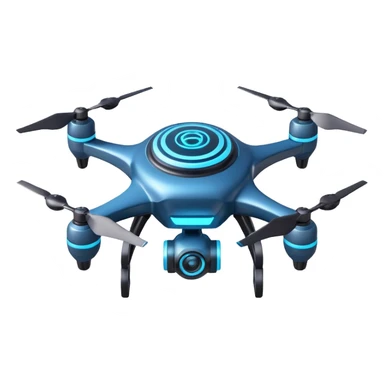 advanced space survey drone object icon, sleek sci-fi drone with holographic scanner, neon blue energy ring, futuristic tech details, 3D cartoon, mobile game icon style, centered, clean background, no text, no watermark
 
 sticker