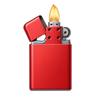 rede lighter sticker