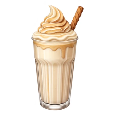 milkshake with churro sticker
