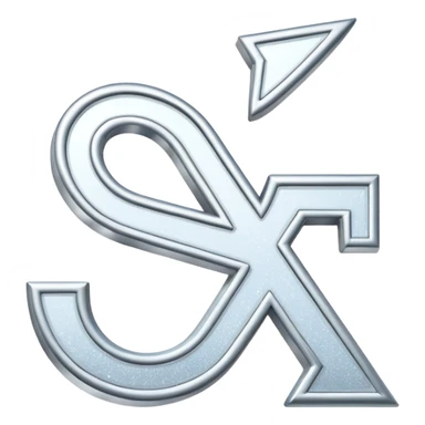 glitter white symbol bank sticker