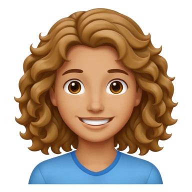 more wavu hair, good smile ! perfect
 sticker