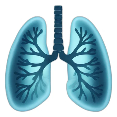 X Ray lungs sticker