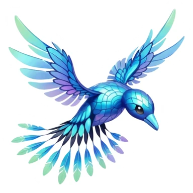 Elemental Flying-type-Water-type natural Pokémon-Fakémon-creature sticker