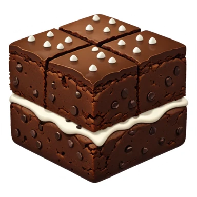 Triple Chocolate Brownie sticker