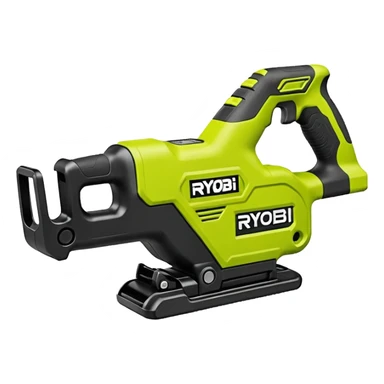 RYOBI ONE+ 18V Cordless Reciprocating saw battery  sticker