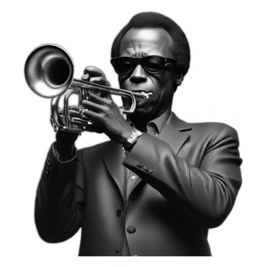 Miles-Davis-Plays-Trumpet sticker