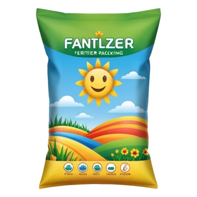 fertilizer packaging sticker