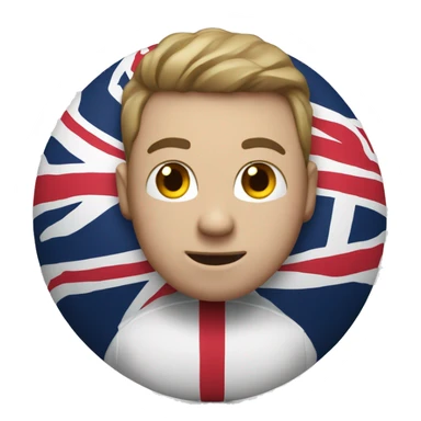 💯 with the England flag and a football sticker