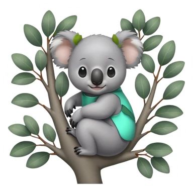 koala tree sticker
