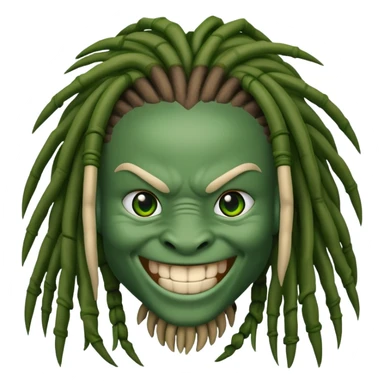 Smiling "Predator"  sticker