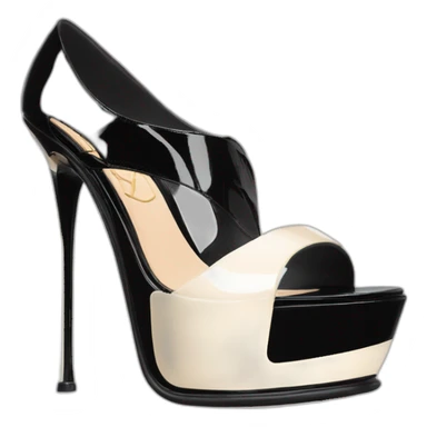 ysl black patent TRIBUTE PLATFORM SANDAL PATENT LEATHER sticker