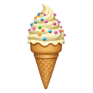 Ice Cream Vanilla Cone with Sprinkles


 sticker