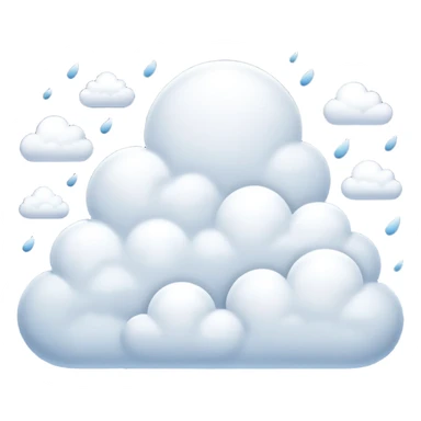 Goodnight clouds sticker