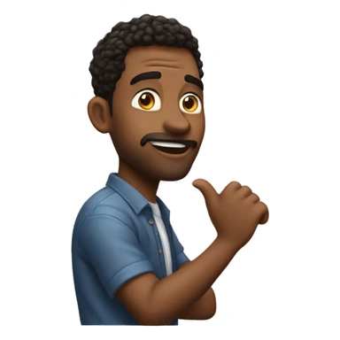 a guy answering YES, its AMAZING! 🔥🌍 sticker